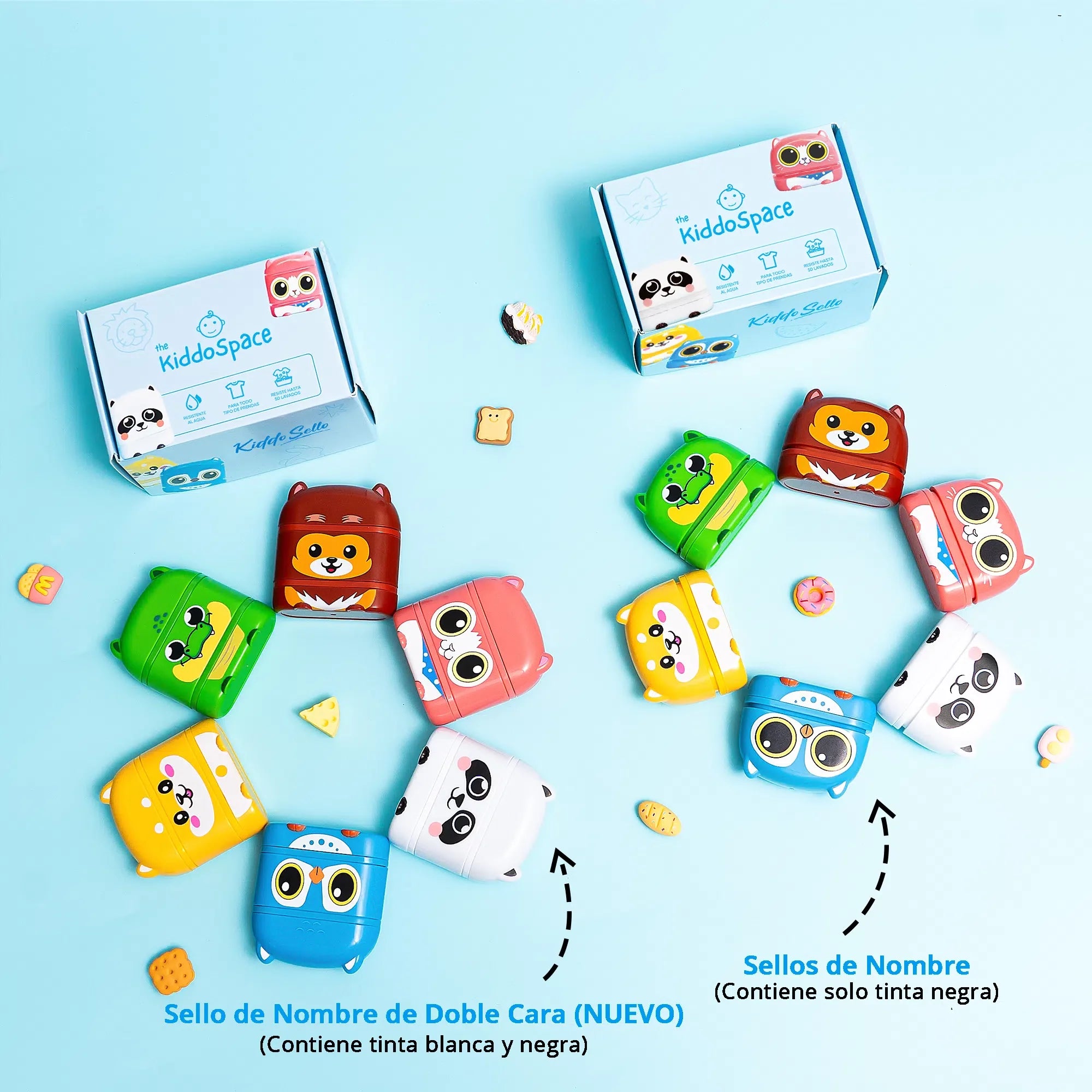 KiddoStamp™ - Sello de Nombre Personalizado