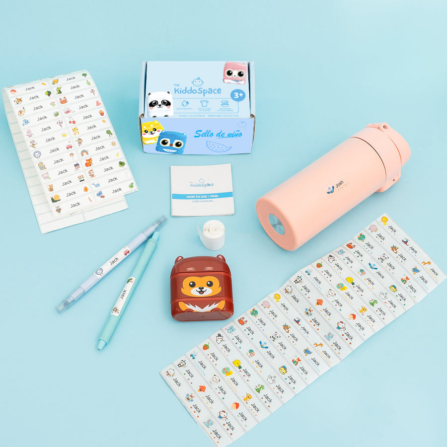 KiddoStamp 2.0: Set completo de estampado