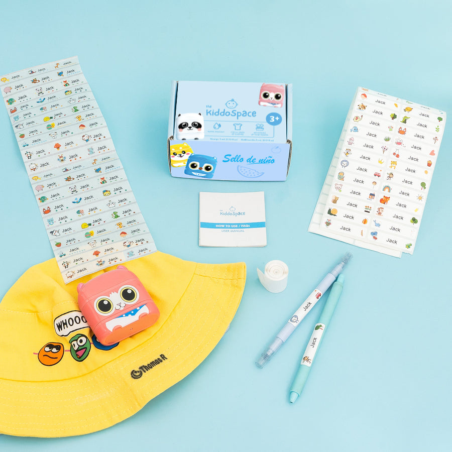 KiddoStamp 2.0: Set completo de estampado