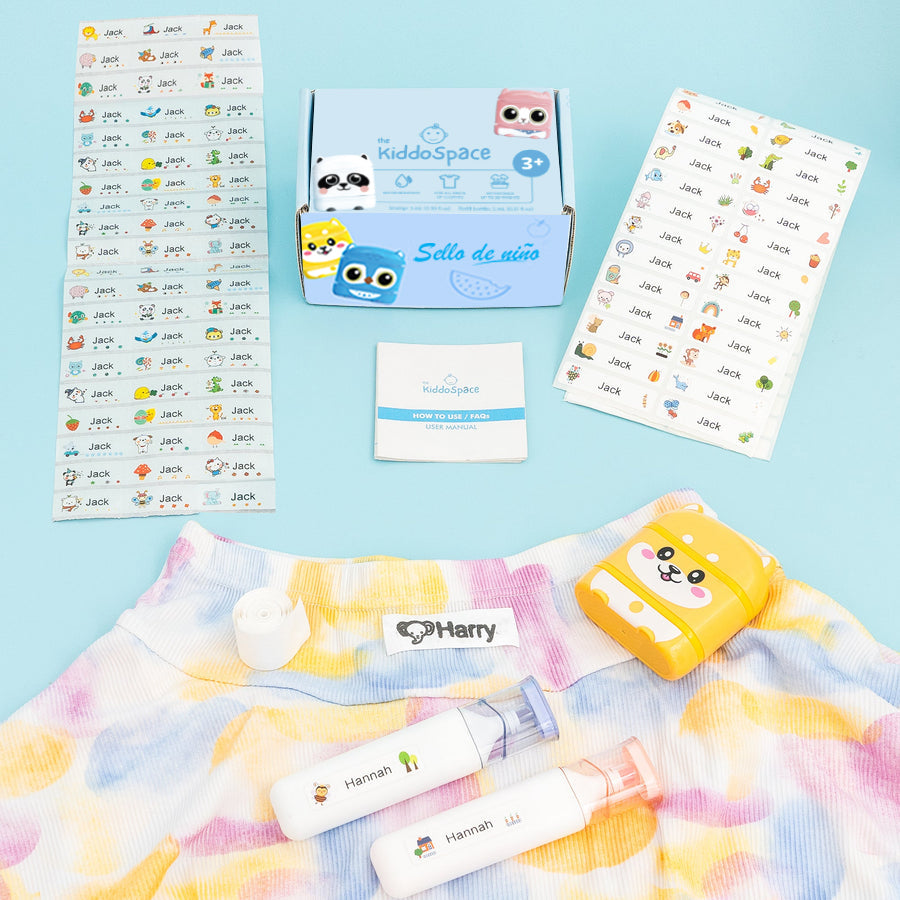 KiddoStamp 2.0: Set completo de estampado