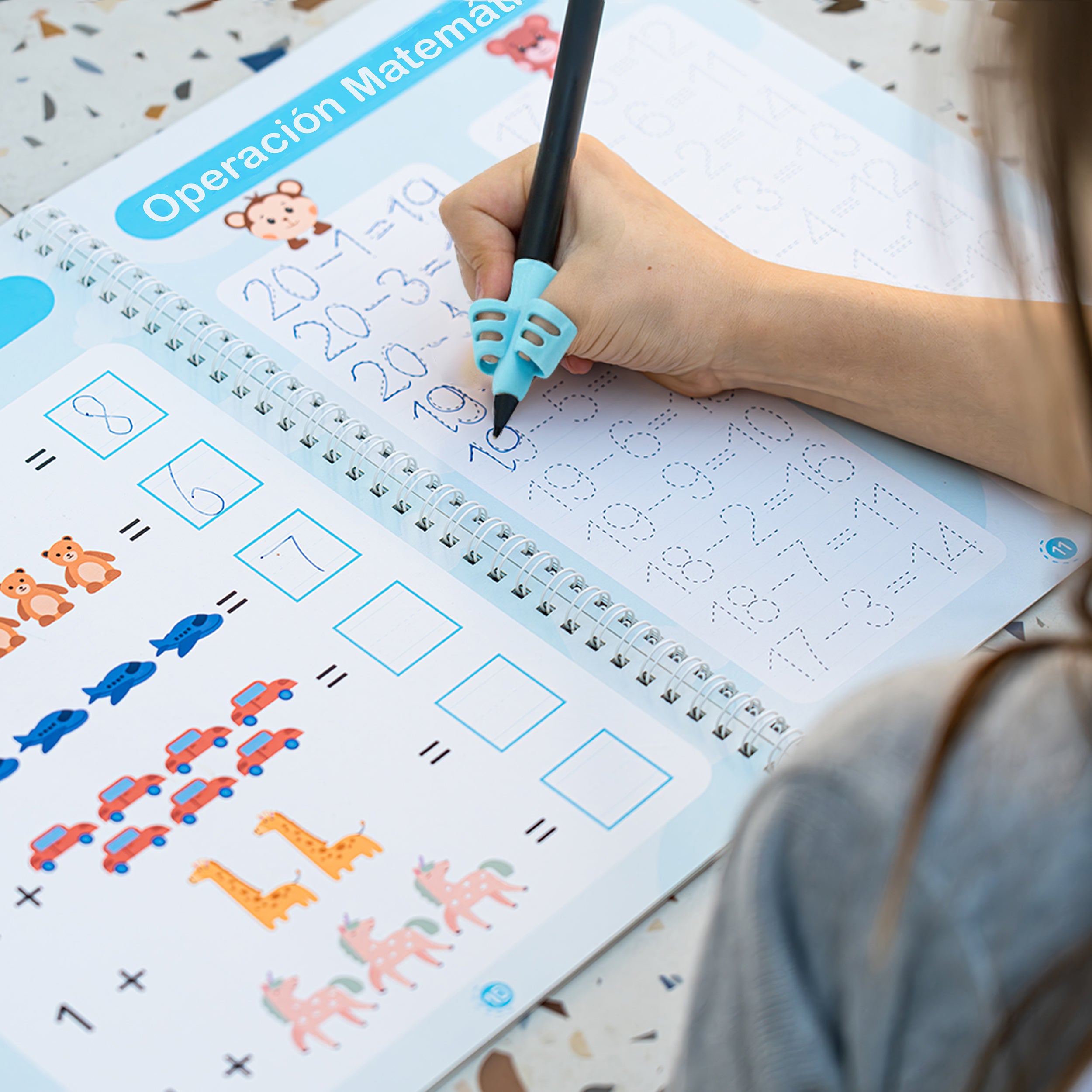 KiddoSpace Kit de Ejercicios de Escritura